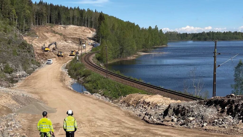 Södra påslaget bygge