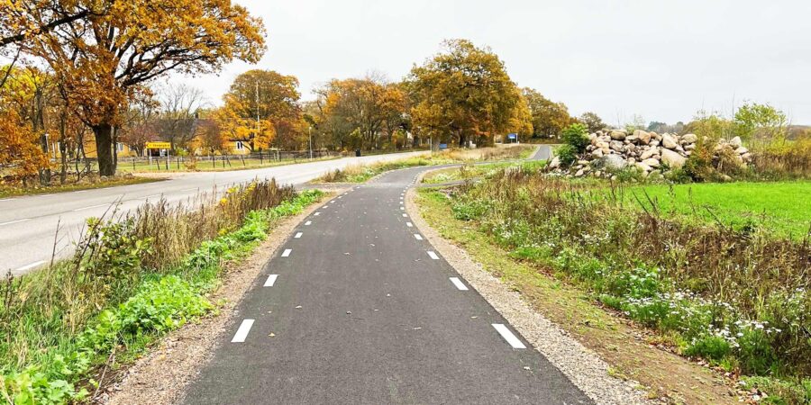 Gång- och cykelväg Halmstad