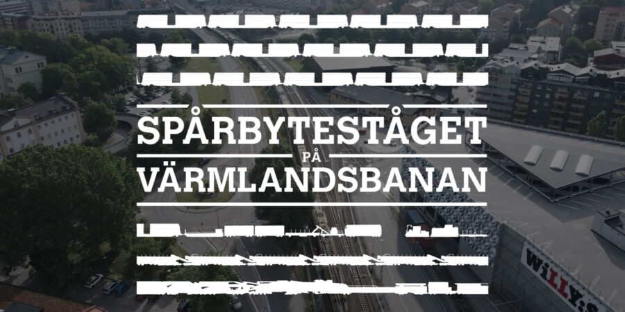 Spårbyteståget på Värmlandsbanan - On Tour 2022/2023