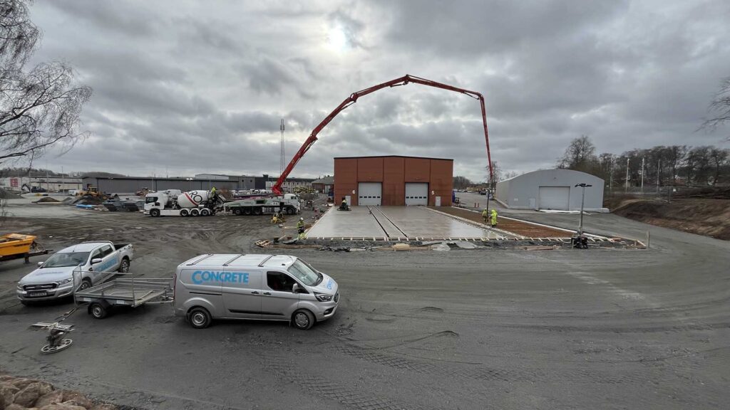 Ny tåghall hos BS Verkstäder